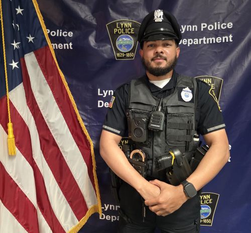 Officer Daither Guzman, Officer of the Month, May 2026