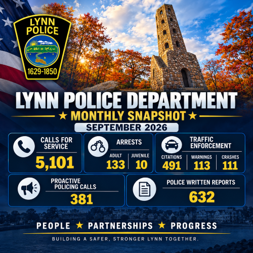 Lynn Police September 2026 Snapshot